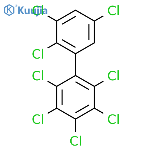 2,2',3,3',4,5,5',6-Octachlorobiphenyl structure