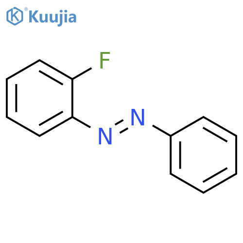 Diazene, (2-fluorophenyl)phenyl- structure