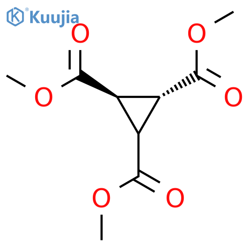 DL-trans-Cyclopropane-1,2,3-tricarboxylic acid methyl ester structure