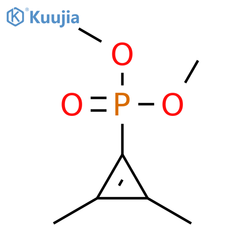 PHOSPHONIC ACID, (2,3-DIMETHYL-1-CYCLOPROPEN-1-YL)-, DIMETHYL ESTER structure