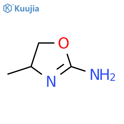 4-Methyl-4,5-dihydro-1,3-oxazol-2-amine structure
