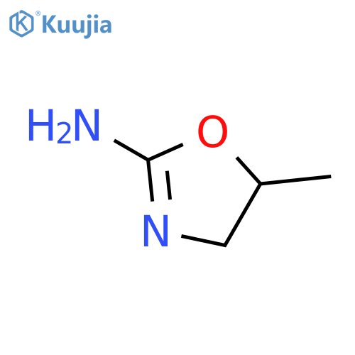 5-methyl-4,5-dihydro-1,3-oxazol-2-amine structure