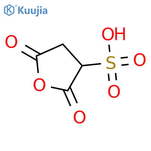 3-Furansulfonic acid,tetrahydro-2,5-dioxo- structure