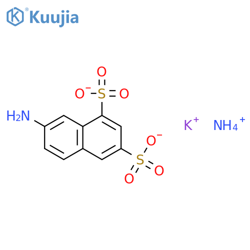 ammonium potassium 7-aminonaphthalene-1,3-disulphonate structure