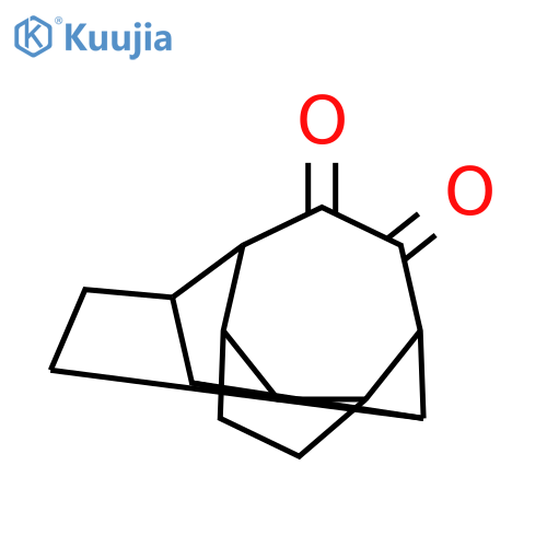 3,6-ethanodicyclopenta[cd,gh]pentalene-7,8-dione,dodecahydro- structure