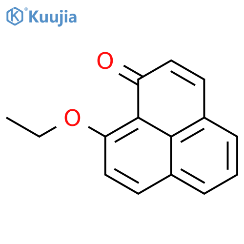 1h-phenalen-1-one,9-ethoxy- structure