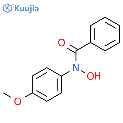 Benzamide, N-hydroxy-N-(4-methoxyphenyl)- structure