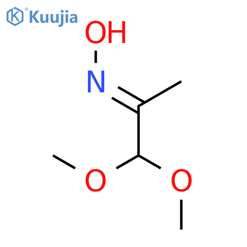 N-(1,1-dimethoxypropan-2-ylidene)hydroxylamine structure