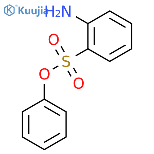 o-Aminophenylbenzenesulfonate structure