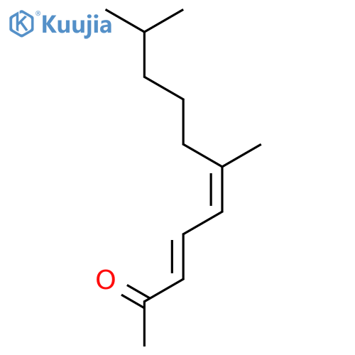 6,10-dimethylundecadien-2-one structure