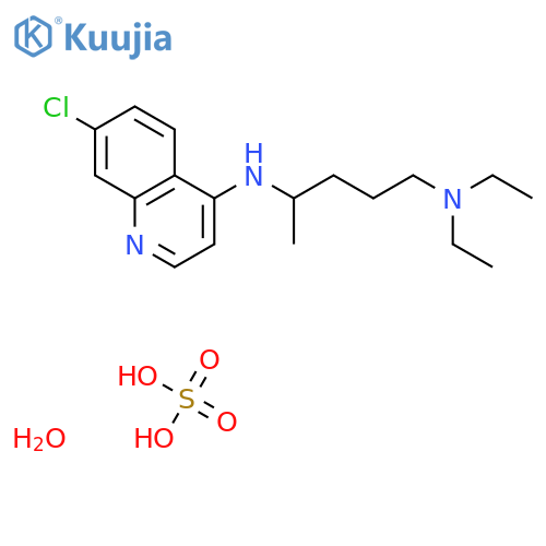 Chloroquine Sulfate Monohydrate structure