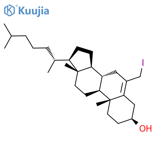 6-iodomethylcholesterol structure