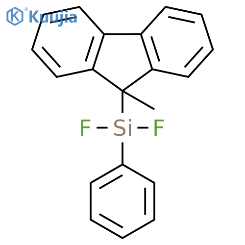 SILANE, DIFLUORO(9-METHYL-9H-FLUOREN-9-YL)PHENYL- structure