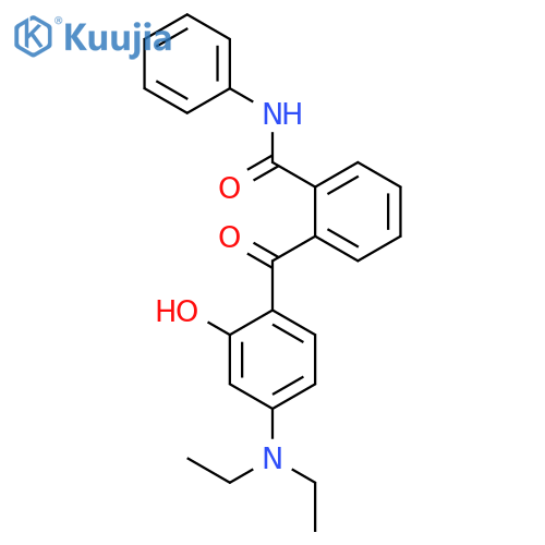 Benzamide, 2-[4-(diethylamino)-2-hydroxybenzoyl]-N-phenyl- structure