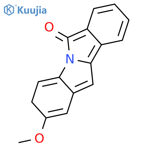 6H-ISOINDOLO[2,1-A]INDOL-6-ONE, 2-METHOXY- structure