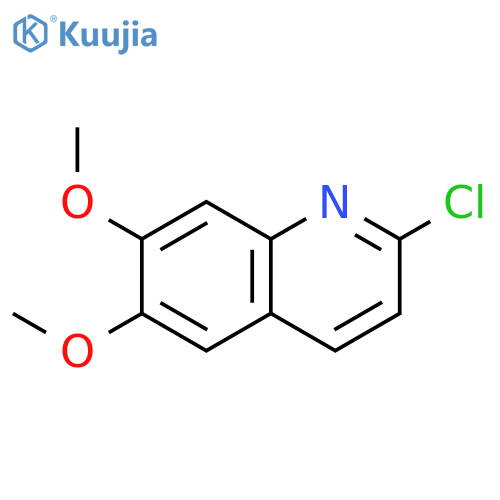 2-chloro-6,7-dimethoxy-quinoline structure