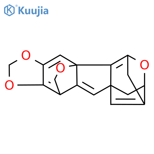 4a,​11-​(Epoxymethano)​-​5,​8:7,​9a-​dimethano-​7H-​1,​3-​dioxolo[5,​6]​indeno[1,​2-​c]​oxepin structure