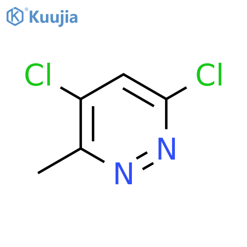 4,6-Dichloro-3-methylpyridazine structure