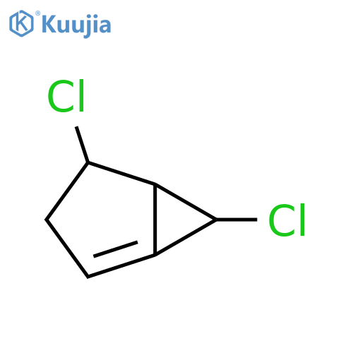 Bicyclo[3.1.0]hex-2-ene, 4,6-dichloro-, (1alpha,4alpha,5alpha,6alpha)- (9CI) structure
