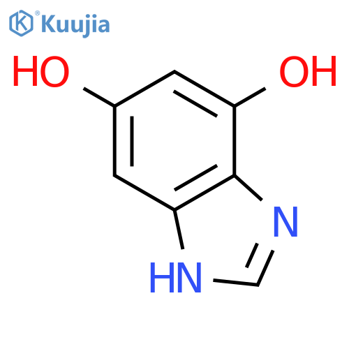 1H-Benzimidazole-4,6-diol(9CI) structure