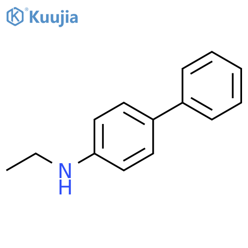 N-ethyl-4-phenylaniline structure