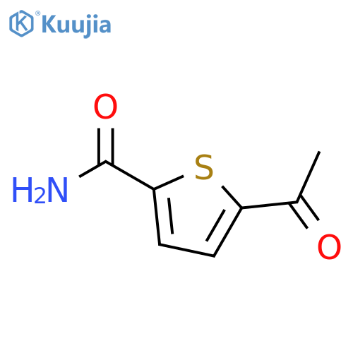 5-Acetylthiophene-2-carboxamide structure