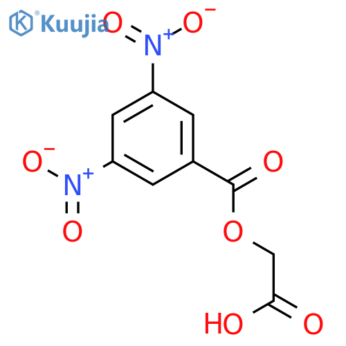 Acetic acid, [(3,5-dinitrobenzoyl)oxy]- structure