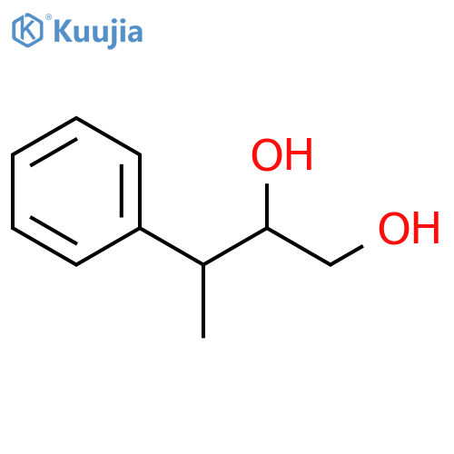 3-phenylbutane-1,2-diol structure