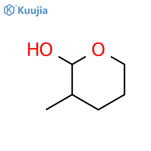 2H-PYRAN-2-OL, TETRAHYDRO-3-METHYL- structure