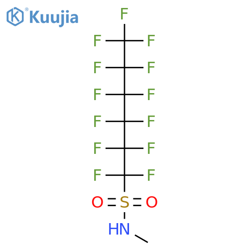 N-Methyl-perfluorohexane-1-sulfonamide (>90%) structure