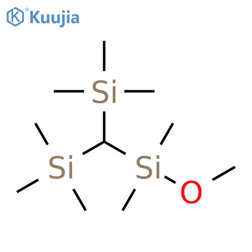 SILANE, [(METHOXYDIMETHYLSILYL)METHYLENE]BIS[TRIMETHYL- structure