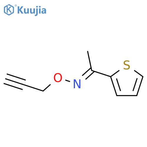 Ethanone, 1-(2-thienyl)-, O-2-propynyloxime structure