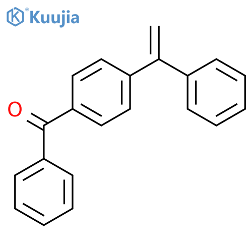Methanone, phenyl[4-(1-phenylethenyl)phenyl]- structure