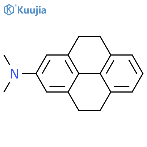 2-PYRENAMINE, 4,5,9,10-TETRAHYDRO-N,N-DIMETHYL- structure