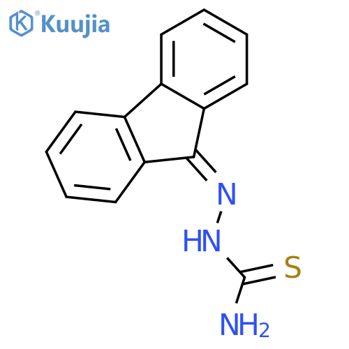 Hydrazinecarbothioamide,2-(9H-fluoren-9-ylidene)- structure