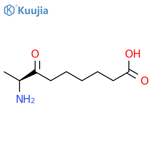 Nonanoic acid, 8-amino-7-oxo-, (8S)- structure