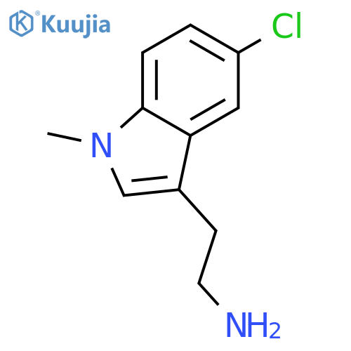 2-(5-Chloro-1-methyl-1H-indol-3-yl)-ethylamine structure
