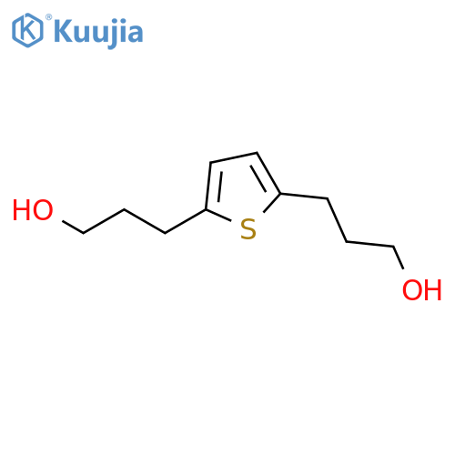2,5-THIOPHENEDIPROPANOL structure