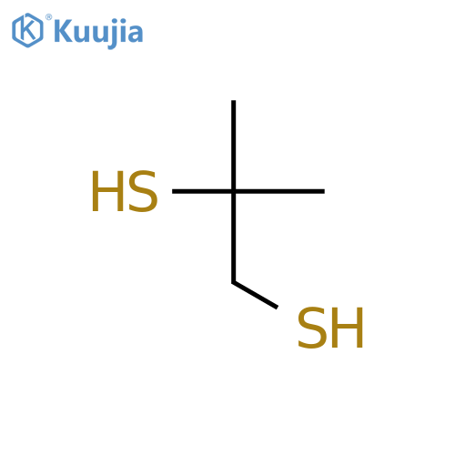 2-Methylpropane-1,2-dithiol structure