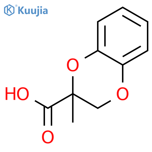 2-methyl-2,3-dihydro-1,4-benzodioxine-2-carboxylic Acid structure