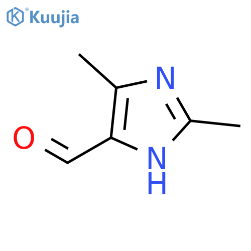 2,5-dimethyl-1H-imidazole-4-carbaldehyde structure
