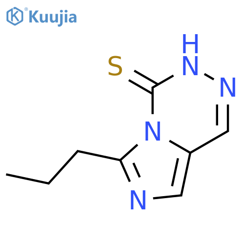 6-propyl-Imidazo[1,5-d][1,2,4]triazine-4(3H)-thione structure