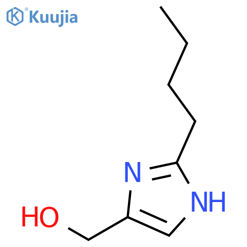 2-Butyl-4-hydroxymethyl Imidazole structure