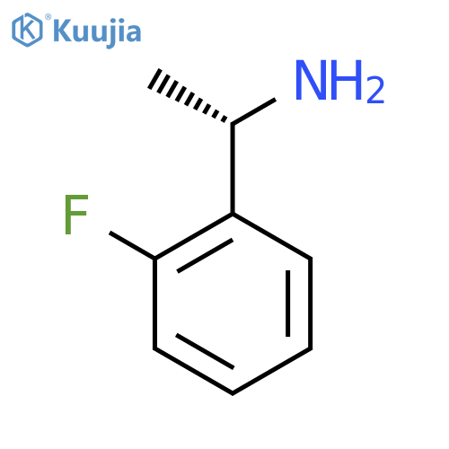(1S)-1-(2-fluorophenyl)ethan-1-amine structure