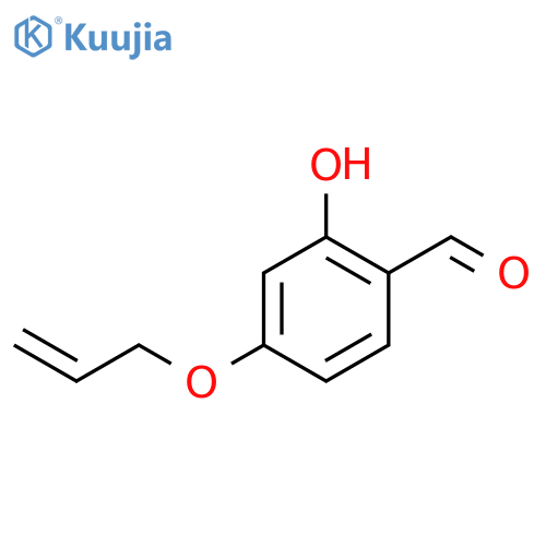 Benzaldehyde, 2-hydroxy-4-(2-propenyloxy)- structure