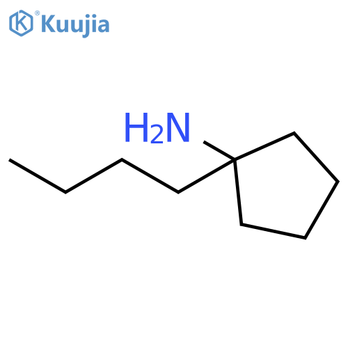 1-butylcyclopentan-1-amine structure