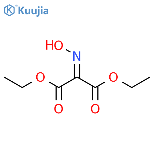 Diethyl (hydroxyimino)malonate structure