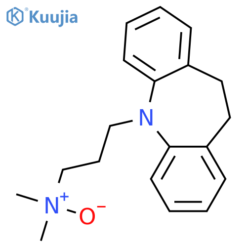 5H-Dibenz[b,f]azepine-5-propanamine,10,11-dihydro-N,N-dimethyl-, N-oxide structure