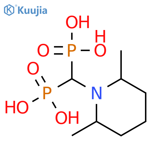 [(2,6-dimethylpiperidin-1-yl)-phosphonomethyl]phosphonic Acid structure