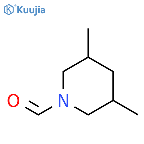 3,5-dimethylpiperidine-1-carbaldehyde structure